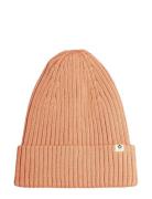 Mini Rodini Knitted Rib Fold Up Hat Rosa