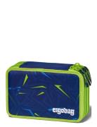 Ergobag Pencilcase Front Runbear Blå