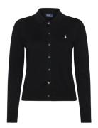 Polo Ralph Lauren Polo-Collar Butt D Cardigan Svart