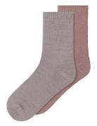 Name It Nkfwak Wo/Bl 2P Sock Brun
