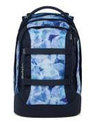 Satch Backpack Blurry Sky Blå
