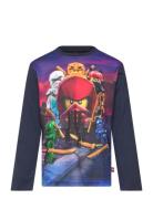 LEGO Kidswear Lwtaffy 613 - T-Shirt L/S Marinblå