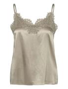 Rosemunde Rwjade Silk Lace Strap Top Beige