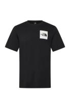 The North Face M Ss Fine Tee Svart