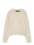 Vero Moda Vmnovah Ls O-Neck Pullover Ga Noos Beige