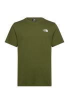 The North Face M S/S Redbox Tee Khaki Green