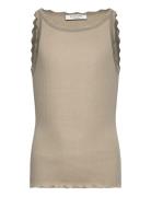 Rosemunde Kids Rkbalta Sl Regular Lace Top Beige