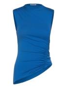 Weekday Draped Top Blå