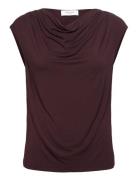 Rosemunde Rwbiarritz Ss Waterfall T-Shirt Brun