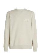 Tommy Hilfiger Ess Seasonal Fleece Crewneck Kräm