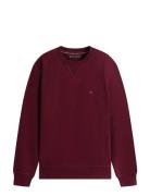 Tommy Hilfiger Ess Seasonal Fleece Crewneck Burgundy