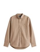 Tommy Hilfiger Solid Heritage Oxford Rf Shirt Beige