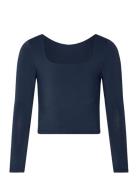 Rosemunde Kids Rkbillie Ls T-Shirt Marinblå