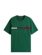 Tommy Hilfiger Hilfiger Chest Insert Tee Grön