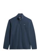 Superdry Polar Fleece Half Zip Marinblå