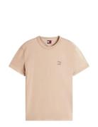 Tommy Jeans Tjm Reg Badge Tee Ext Beige
