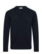 Bruun & Stengade Bs Thorstein Regular Fit Knitwear Marinblå