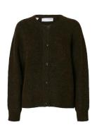Selected Slflulu Ls Knit Short Cardigan Noos Svart