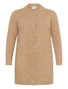 Kaffe Curve Kcruby Cardigan Beige