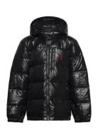 Ralph Lauren Kids Recy Nylon Taffeta-Wvn-Jacket Svart