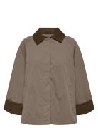 ONLY Onlorchid Mix Cordoroy Parka Coat Cs Otw Brun