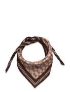 Malina Silk Twill Scarf Beige