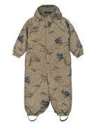 Mikk-line Polyester Junior Suit - Aop Forrest Brun