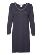 CCDK Copenhagen Jacqueline Long-Sleeved Dress Marinblå