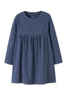 Name It Nmfnelia Ls Dress Pb Blå