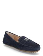 Lauren Ralph Lauren Barnsbury Suede Loafer Marinblå