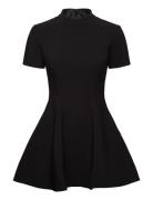 Bardot Zephyra Collar Mini Dress Svart