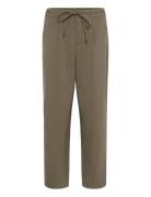 Kaffe Kamerle Belt Pants Khaki Green