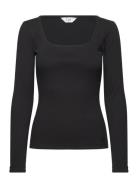 Lee Jeans Ls Square Neck Svart