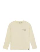 Daily 7 T-Shirt Longsleeve Backprint Kräm