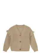 Daily 7 Fancy Knitted Cardigan Beige