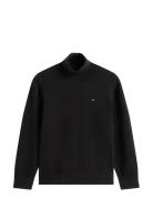 Tommy Hilfiger Cotton Turtle Neck Sweater Svart