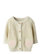 Lil'Atelier Nbfemlen Len Ls Knit Card Lil Kräm