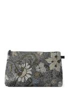 Ceannis Cosmetic Bag Flower Linen : Large Multi/patterned