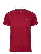 Levi's® Perfect Tee Rhythmic Red Cotto Röd