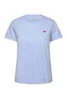 Levi's® Perfect Tee Chambray Blue Cott Blå