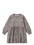 Wheat Jersey Dress L/S Dorthea Lila