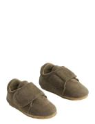 Wheat Indoor Shoe Sasha Khaki Green