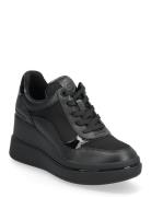 Michael Kors Emmy Wedge Trainer Svart