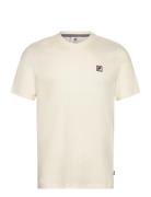FILA Biella Regular Short Sleeve T-Shirt Kräm