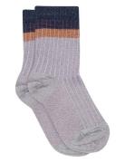 Mp Denmark Norma Glitter Socks Grå