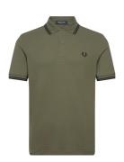 Fred Perry Twin Tipped Fp Shirt Khaki Green
