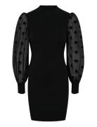 YAS Yasdotme Ls Knit Dress S. Noos Svart