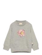 Petit Piao Ppdov Sweat Shirt Grå
