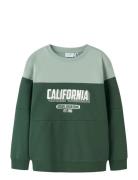 Name It Nkmvemil Ls Nreg Sweat Bru Grön