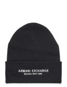 Armani Exchange Beanie Hat Svart
